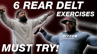 6 POSTERIOR DELT EXERCISES YOU SHOULD TRY [upl. by Gilberta43]