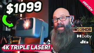 THIS IS THE WAY 4K Triple Laser HDR Projector JMGO N1 Ultra Home Theater BEAST [upl. by Consalve581]