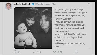 Valerie Bertinelli Shares Emotional Message To ExHusband Eddie Van Halen [upl. by Jovitta]