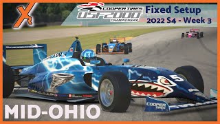 USF2000  MidOhio  iRacing [upl. by Codee]