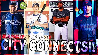 Ranking EVERY MLB City Connect Jersey  Big League Breakdowns [upl. by Azilanna539]