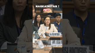 HONTIVEROS VS EX DUTERTE  trending senateofthephilippines rodrigoduterte risahontiveros shorts [upl. by Frances]