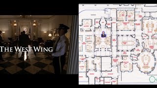 Leo McGarrys Visual Guide to The West Wing offices [upl. by Ettenotna]