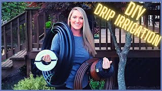 DIY Drip Irrigation The Ultimate Easy Beginners Guide On How To Install A Drip Irrigation System [upl. by Dreyer]