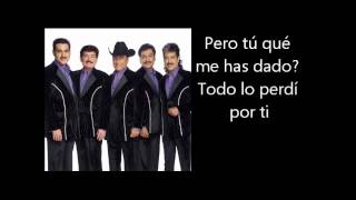 Los Tigres Del Norte  Golpes En El Corazon Letra Lyrics [upl. by Adnoraj]