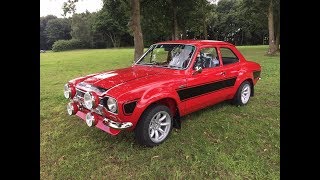 Mk1 Ford Escort RS2000  Walkaround and Acceleration [upl. by Lezti]