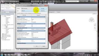 Revit Architecture  Lekcja 9  Dach [upl. by Budwig]