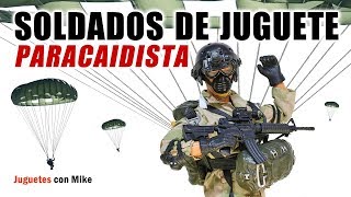 SOLDADOS DE JUGUETE PARACAIDISTA  World Peacekeepers Toys en español [upl. by Hembree]