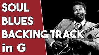 Soul Blues Backing Track in G [upl. by Salguod]