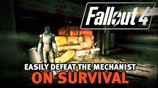 Fallout 4 Automatron ENDING  Restoring Order  Stop The Mechanist  Walkthrough Gameplay [upl. by Eissat]