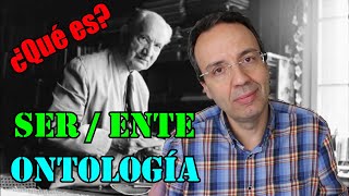 SER ENTE ONTOLOGÍA ÓNTICO Y ONTOLÓGICO ¡Puedo con todo [upl. by Nitaj]