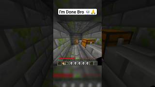 WTHHH 💀 shorts memes minecraft bug bedrock [upl. by Kerwon]