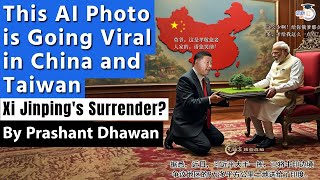 This Image is Going Viral in China and Taiwan  Xi Jinpings Surrender to India [upl. by Ilac]