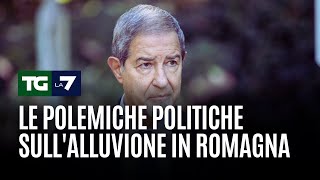 Le polemiche politiche sullalluvione in Romagna [upl. by Sanders]