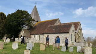 Grandsire Doubles at Rodmell East Sussex [upl. by Hulbard]