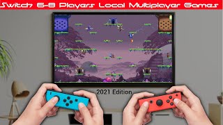 Top 25 Nintendo Switch 68 Player Coop  Local Multiplayer Games  2021 Edition [upl. by Reniar]