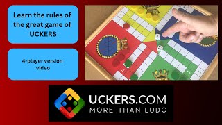 The Game of Uckers  Aims and Rules for 4 players [upl. by Nylra]