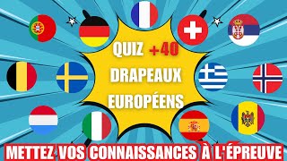 Quiz drapeau facile à difficile  europe [upl. by Llehsar]