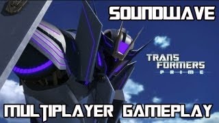 Transformers Prime The Game  Multiplayer Gameplay as Soundwave in Emblem Battle w Commentary [upl. by Gnem]