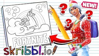 DRAWING Fortnite Watch Me Art skribblio [upl. by Adrien511]