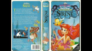 Walt Disney La Petite Sirène 1989Bande Annonce Pub VHS 1998 [upl. by Katrina431]