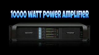 10000watt lab gruppen FP10000Q 4channel power Amplifier [upl. by Elkraps]