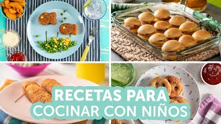 Recetas para Cocinar con Niños  Kiwilimón [upl. by Suoiluj]