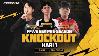 🔴 BM Pra Musim FFWS SEA 2025  Battle Royale  Pusingan Knockout  Hari 1 [upl. by Kluge]