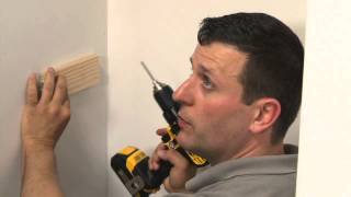 How to Cut Wood Closet Shelves [upl. by Vasilek]