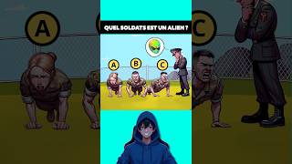 Quel soldat est un extraterrestre quiz heroquiz animation enigmes shorts tiktok humour [upl. by Akoek844]