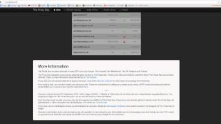 How to Access the The Pirate Bay when the domain is down or blocked using a mirror and proxy [upl. by Oicnedurp]