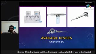 Air Abrasion in Dentistry  Section 03 [upl. by Gib]