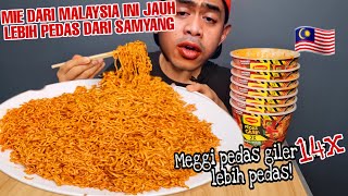 MUKBANG 7 BUNGKUS MIE MEGGI PEDAS GILER 2X SPICY DARI MALAYSIA PEDESNYA NGALAHIN SAMYANG [upl. by Ydnelg919]