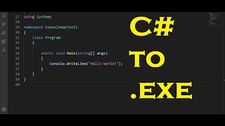 creating exe file with C code [upl. by Aretak35]