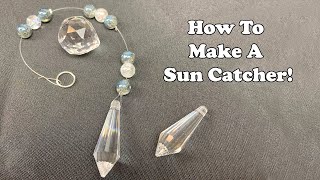 How to Make a Sun Catcher Easy Crafts [upl. by Sydelle94]