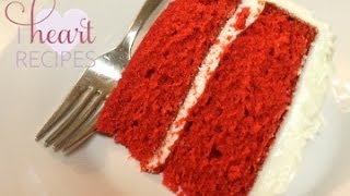 Best Red Velvet Cake Recipe  I Heart Recipes [upl. by Wallinga689]