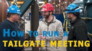 How to run a tailgate meeting [upl. by Hetti]