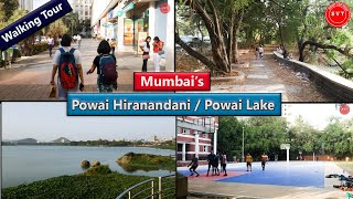 Powai Hiranandani  Powai Lake  Vlog 09  With English Subtitles  Walking Tour [upl. by Andaira732]