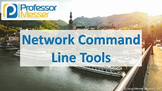 Network Command Line Tools  CompTIA A 2201002  14 [upl. by Carothers]