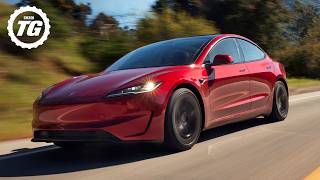 FIRST DRIVE New Tesla Model 3 Performance – Over 500bhp For £59k [upl. by Ardnaed529]