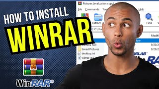 How To Download and Install WinRAR Tutorial [upl. by Melvin]