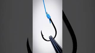 Fishing knot skills holeless hook fishing knot shorts [upl. by Anirbak]