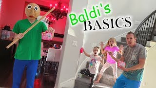 Baldis Basics in Real Life in Our New House BFF Toys Scavenger Hunt [upl. by Ruthven]