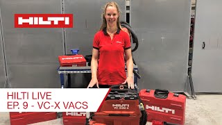 Hilti Live Episode 9  VCX Vacuums [upl. by Mccartan]