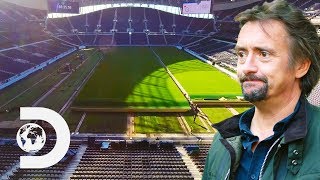 How Tottenham Stadium Moves Its Massive 9000 Tonne Pitch  Richard Hammonds Big [upl. by Larue330]