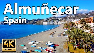 Almuñecar walk Costa Tropical Beach Promenade  Virtual Walk  Andalucia  4k 60fps Spain [upl. by Inaja]