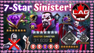 NEW Rank 3 19 Duped 7Star Mister Sinister Acquisition Rank Up Awakening amp Gameplay  MCOC [upl. by Adlanor435]