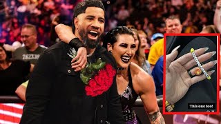 Rhea Ripley shares heartwarming Jey Uso relationship update [upl. by Okiman180]