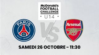 U14 PSG  ARSENAL samedi 11h30 [upl. by Feeley]