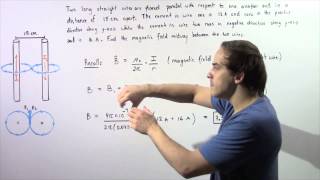 Magnetic Field Midway Between Two AntiParallel Wires [upl. by Epifano]